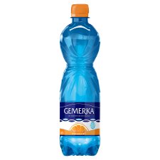 Gemerka Magnesium and Calcium with Orange Flavor Sparkling 0.5 L
