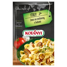 Kotányi Secrets of Italy prípravok s koreninami na cestoviny s hubami 20 g