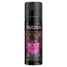 Syoss Root Retouch korektor farby na odrastené vlasy Čierny 120 ml
