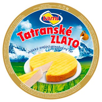Tami Tatranské zlato mäkký zrejúci plnotučný syr