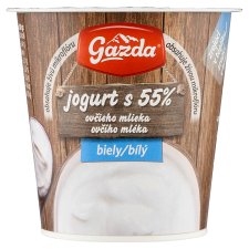 Gazda Jogurt z ovčieho a kravského mlieka biely 145 g