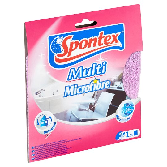 Spontex Multi Microfibre veľmi nasiakavá viacúčelová handra z mikrovlákna 1 ks
