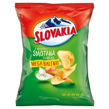 Slovakia Chips with Cream and Onion Flavor 200 g