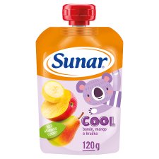 Sunar Pocket Cool Fruit Pear, Mango, Banana 120 g