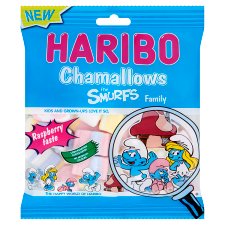 Haribo Chamallows Smurfs Family Marshmallow 100 g