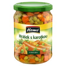 Hamé Peas with Carrots in Salted Brine 510 g