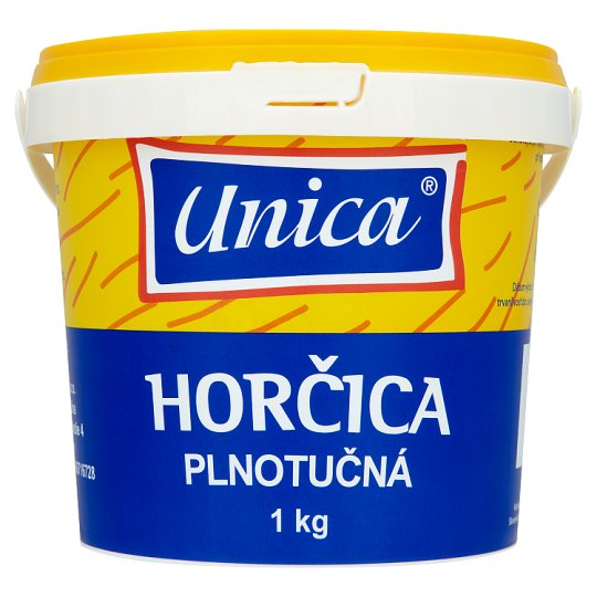 Unica Full Fat Mustard 1 kg