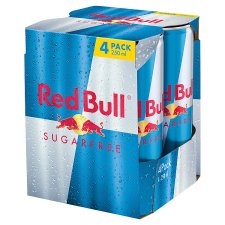 Red Bull Sugar Free 4 x 250 ml