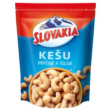 Slovakia Kešu pražené a solené 125 g