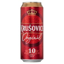 Krušovice Royal Original 10 Light Draft Beer 0.5 L