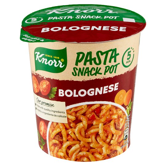 Knorr Pasta Snack Pot Bolognese 60 g - Tesco Groceries