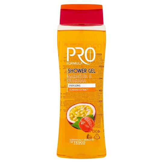 Tesco Pro Formula Maracuja & guarana sprchový gél 400 ml