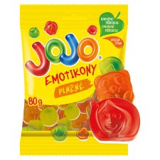 JOJO Emoticons, Jelly Candies with Filling, 80 g