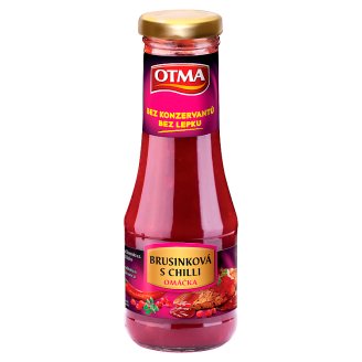 Otma Gurmán Brusnicová omáčka chilli 280 g