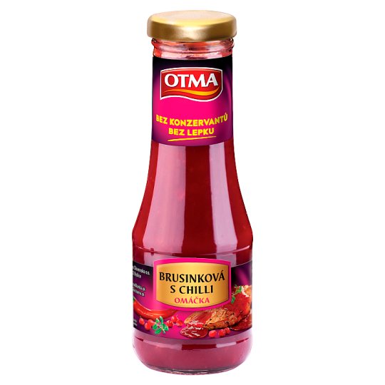 Otma Gurmán Brusnicová omáčka chilli 280 g