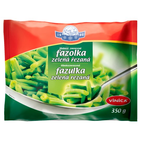 Vinica Hlbokozmrazená fazuľka zelená rezaná 350 g