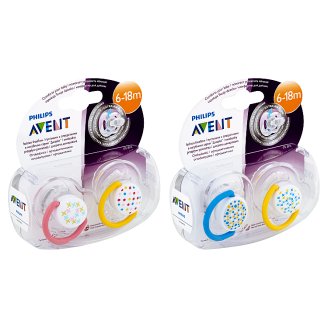Philips Avent Cumlík sensitive 6-18m 2 ks