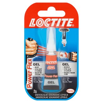 Loctite Super Bond Power Flex gélové sekundové lepidlo 2 g