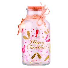 Tesco Glass Jar with LED Light String