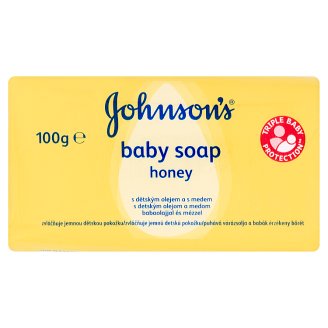 Johnson's Baby mydlo s medom 100 g