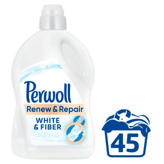 Perwoll renew Advanced Effect White & Fiber 45 praní 2,7 l