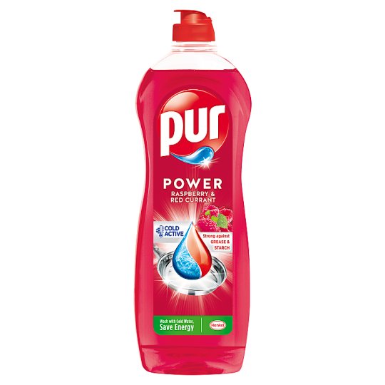 Pur Power Raspberry & Red Currant Hand Dishwashing Liquid Detergent 750