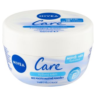 Nivea Care Krém na tvár & ruky & telo 50 ml