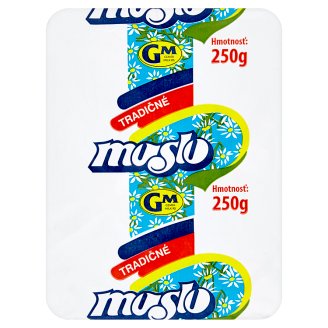 GM Tradičné maslo 250 g
