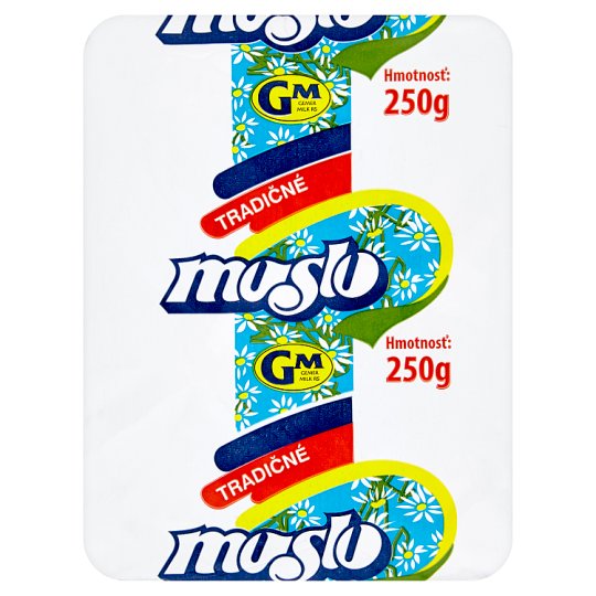 GM Tradičné maslo 250 g