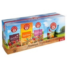 TEEKANNE Premium Fruit Teas, 3 x 20 vrecúšok, 140 g