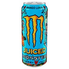 Monster Juiced Mango Loco sýtený energetický nápoj 500 ml