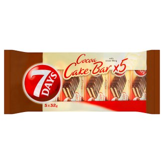 7 Days CAKE BAR choco s kakaovou náplňou 5 x 32 g
