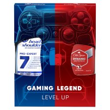 Gaming Legend set: šampón Head & Shoulders 7v1 ProExpert a dezodorant Old Spice Dynamic Defence