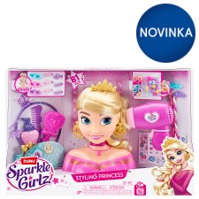 Zuru Sparkle Girlz Princess Styling Head Deluxe