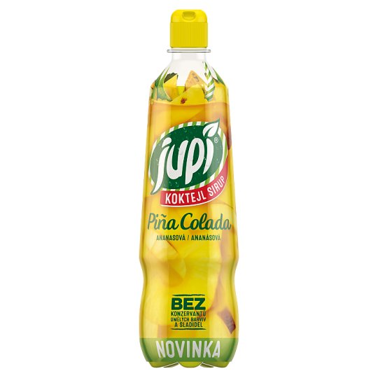 Jupí Koktejl Sirup Piña Colada ananásová 0,7 l