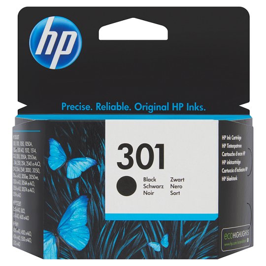 Hp 301 Black Ink Cartridge Tesco Groceries 4677