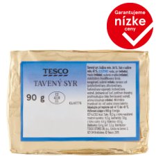 Tesco Processed Cheese 90 g