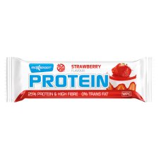 MaxSport Protein Bar with Strawberry Flavour in White Coating 60 g