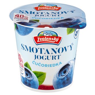Zvolenský Smotanový jogurt čučoriedka 145 g