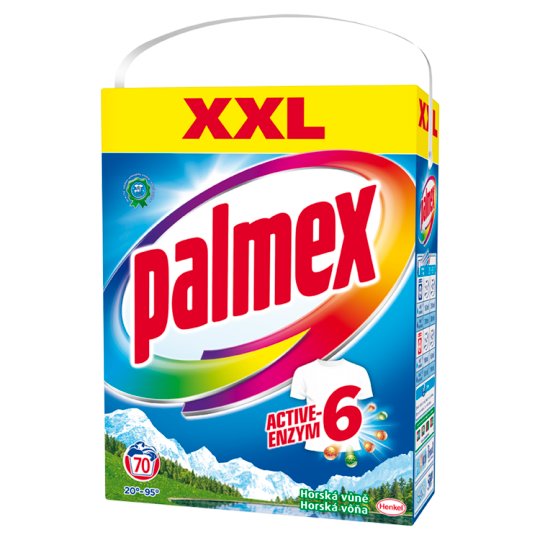 Palmex Active-Enzym 6 Horská vôňa prací prostriedok 70 praní 4,9 kg