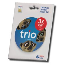 Tesco mobile SIM karta Trio s kreditom 3 €