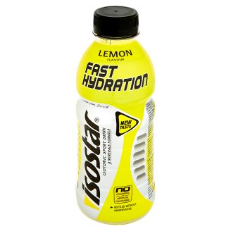 Isostar Izotonický iontový nápoj s vápnikom a horčíkom s citrónovou príchuťou 500 ml