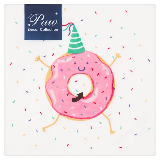 Paw Decor Collection Paper Napkins 20 pcs Tesco Groceries