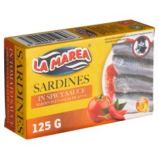 La Marea Sardines in Spicy Tomato Sauce 125 g