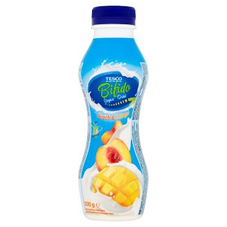 Tesco Bifido Jogurtový nápoj s príchuťou broskýň a manga 300 g