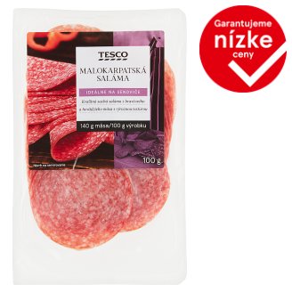 Tesco Malokarpatská saláma 75 g