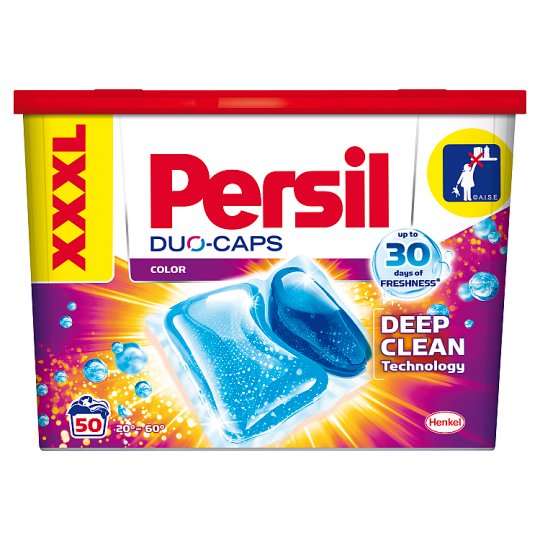 Persil pracie kapsuly Duo-Caps Deep Clean Color 50 praní 1150 g