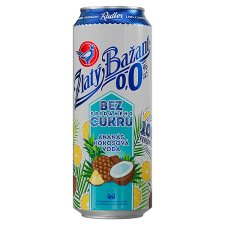 Zlatý Bažant Radler 0.0% Pineapple & Coconut Water without Added Sugar 500 ml