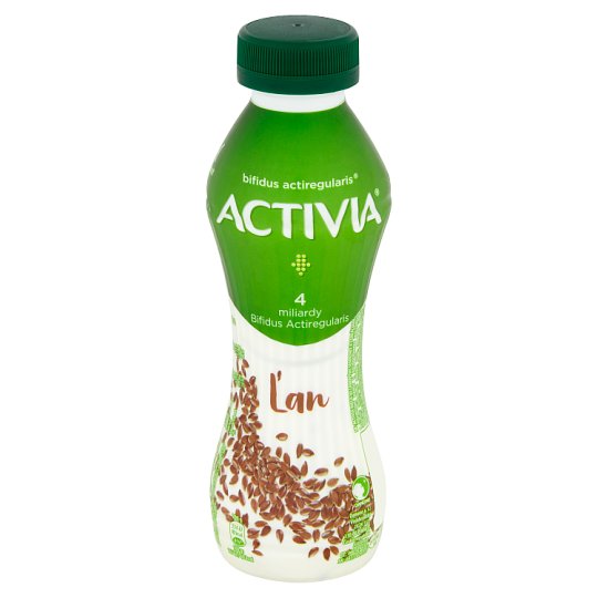 Activia Yogurt Drink White with Flax Seeds 280 g