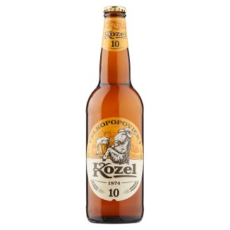 Velkopopovický Kozel 10% pivo výčapné svetlé 500 ml